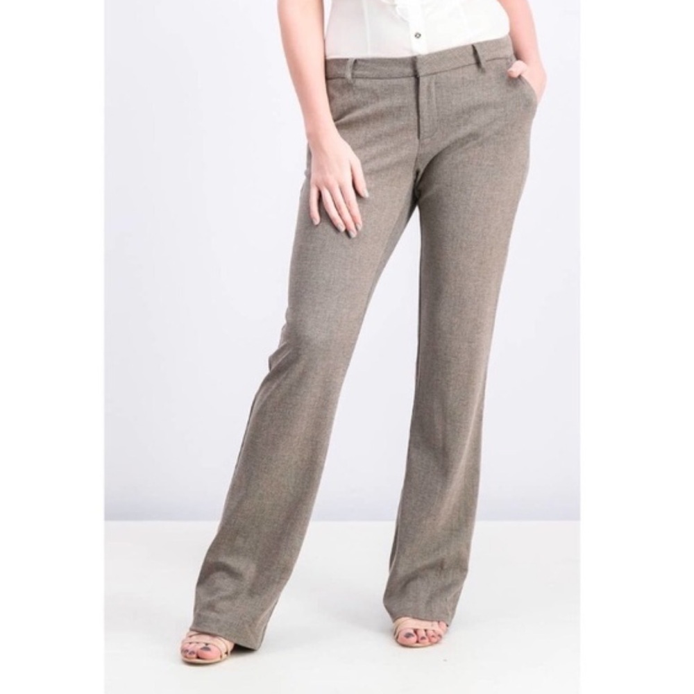 KUT from the Kloth Bootcut Trouser | Sz 4 | NWT | Brown Trousers